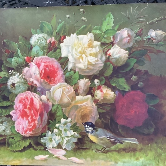 1930’s Fragrance In Bloom Jean Baptist Robie French Still Life Litho Print